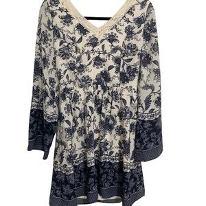 Floral V-Neck Romper